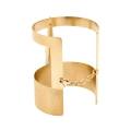 Breites Armband - Manschette mit Jade aus der Guatemala-Kollektion - ORSKA