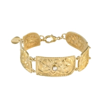 Handverziertes Armband aus der Nepal Kollektion