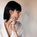Handgefertigte Ohrstecker aus der Astro-Kollektion - AK21-1 - Orska Schmuck