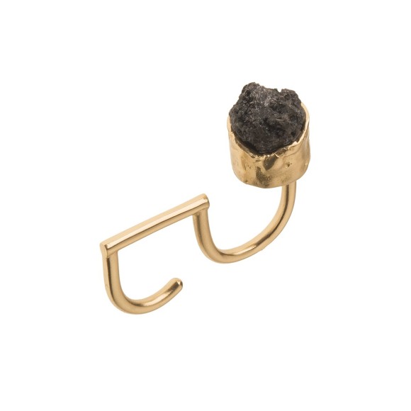 Vergoldeter Ring aus der New Stone Kollektion