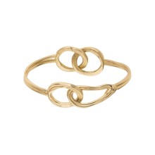 Eleganter goldener Armreif aus der New Stone Kollektion