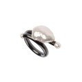 Silberring mit Barockperle