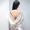 Handgefertigte Halskette mit einer Katze aus der Machina-Kollektion - MHN52-2 - Orska Schmuck