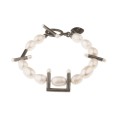 Armband aus Barockperlen und Silber