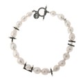 Wunderschöne Perlenkette, Silberkette von ORSKA Schmuck