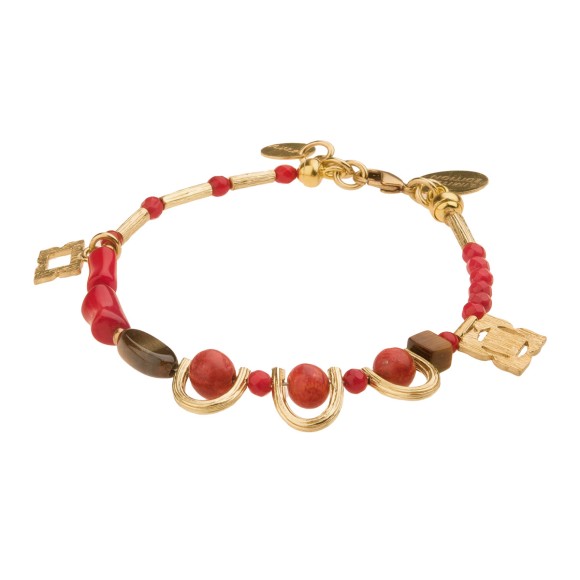 rotes Basischakra-Armband aus der Gelato-Kollektion