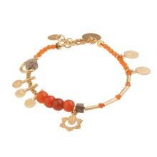 Goldarmband mit Sakralchakra aus der Gelato Kollektion