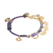 Vergoldetes Drittes-Auge-Chakra-Armband aus der Gelato Kollektion
