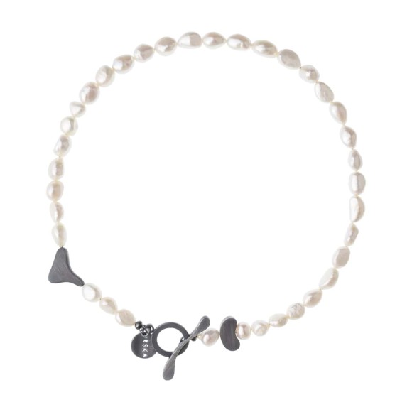 Perlenkette PRN68-2 aus der Parer Kollektion – ORSKA Schmuck von Designerin Anna Orska