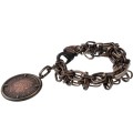 Künstlerisches Armband mit einer Münze - Vorderseite - aus der Dukaten-Kollektion - ORSKA Schmuck