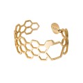 Künstlerisches Wabenarmband von ORSKA Jewelry