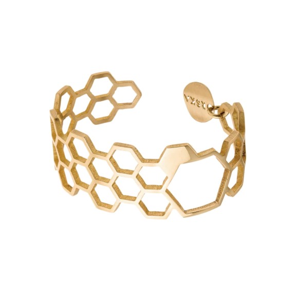 Künstlerisches Wabenarmband von ORSKA Jewelry