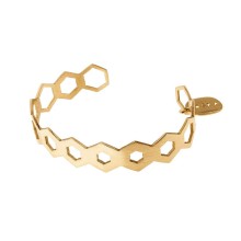 Dünnes, geometrisches Armband aus der Apis Kollektion