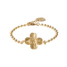 Armband aus der Bery Kollektion mit vierblättrigem Kleeblatt