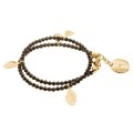 Doppelarmband aus Natursteinen aus der Very Kollektion von ORSKA Schmuck