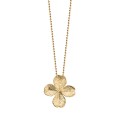 Goldene Kleeblatt-Halskette - ORSKA Schmuck
