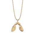 Goldkette mit Ahornnase, inspiriert von der Natur, von ORSKA bizuteria