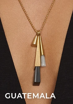 Schmuck aus der Guatemala-Kollektion mit Jadeit