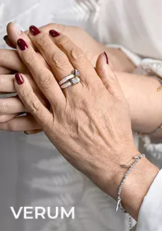 Ringe, Halsketten und Ohrringe mit Diamanten von ORSKA