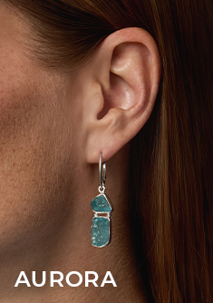 Silberschmuck mit Turmalinen aus der Aurora-Kollektion