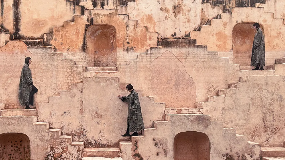 Anna Orska in Indien