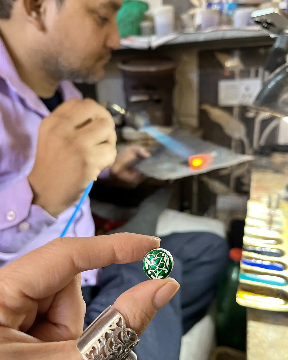 Minakari – Indische Kunst der Schmuckverzierung