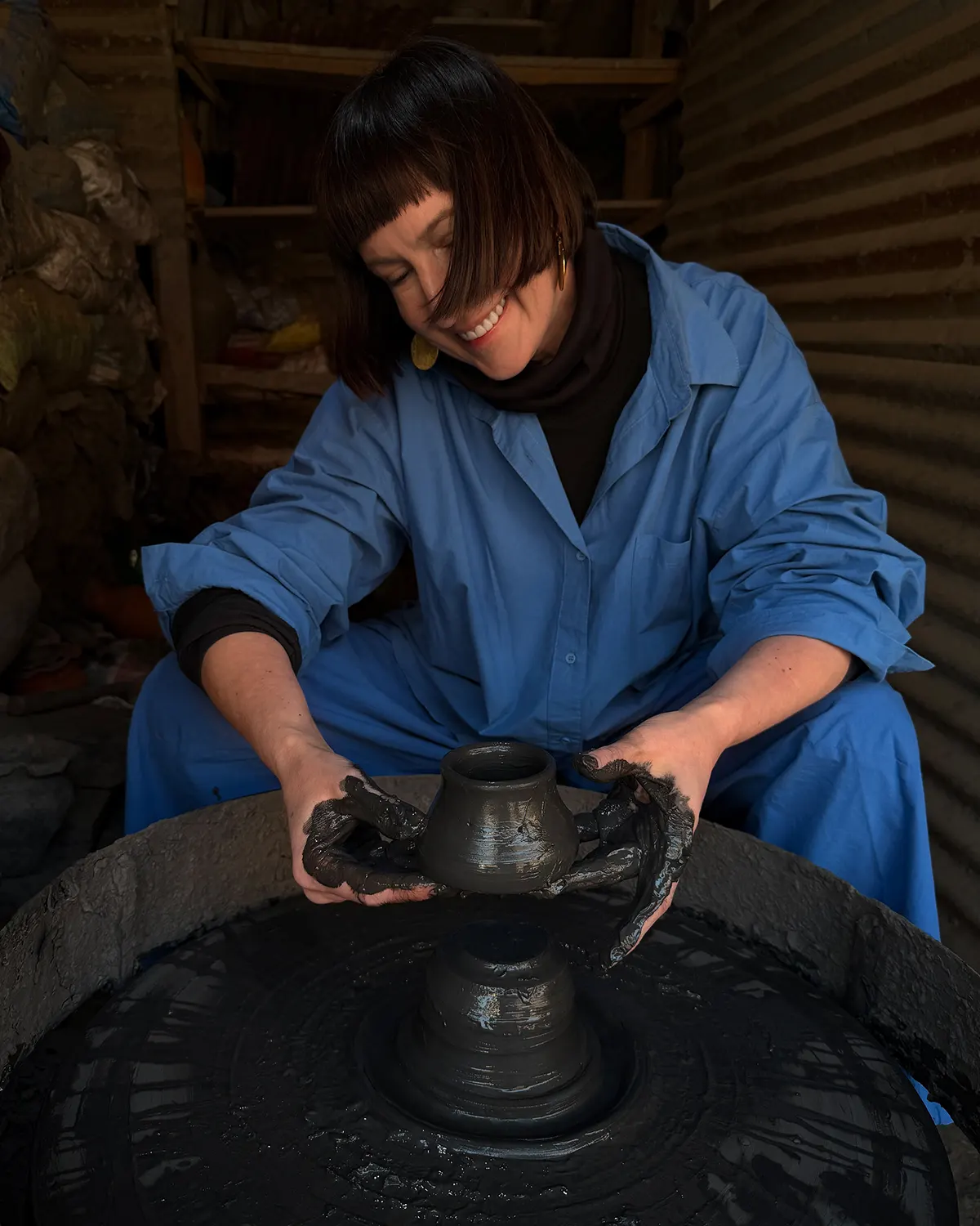 Anna Orska in Nepal