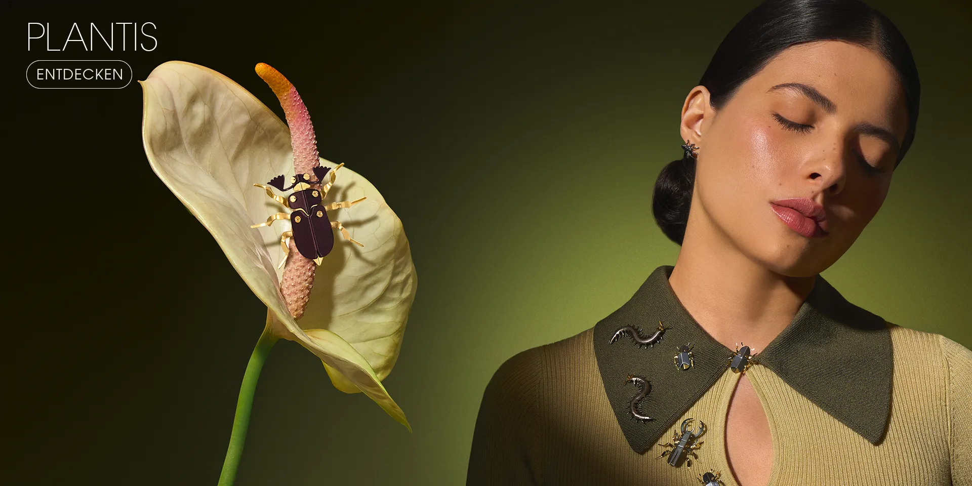 Schmuck mit Blumen von ORSKA