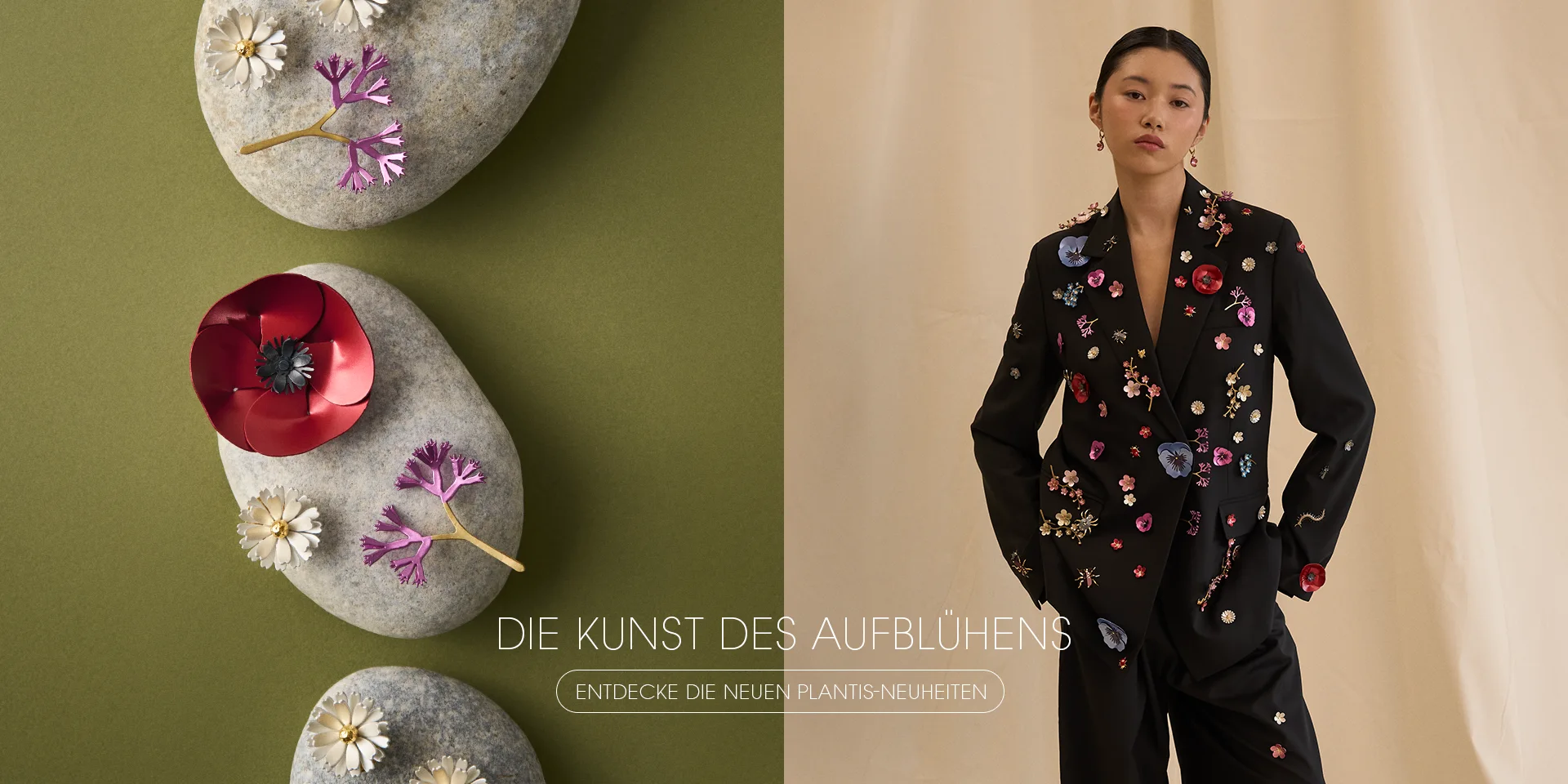 Schmuck mit bunten Blumen von ORSKA