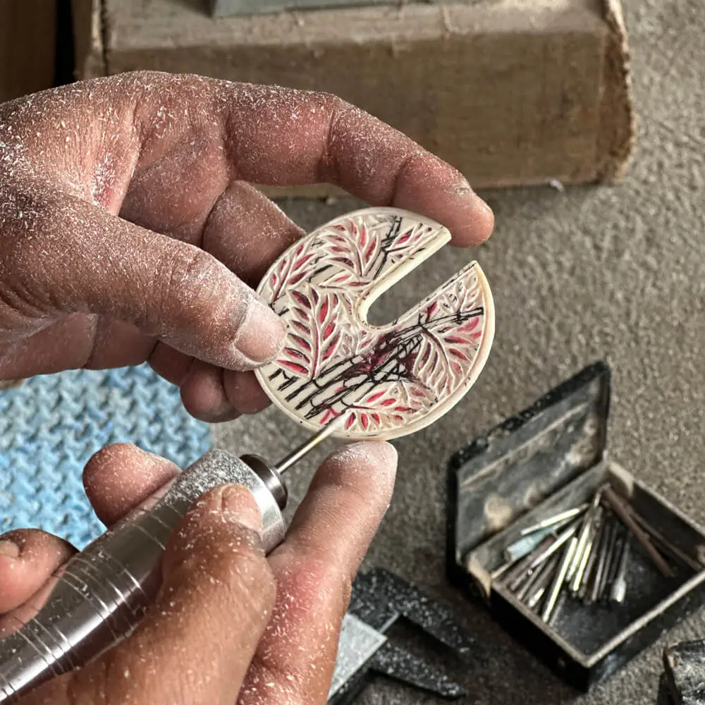 Bali-Flachrelief