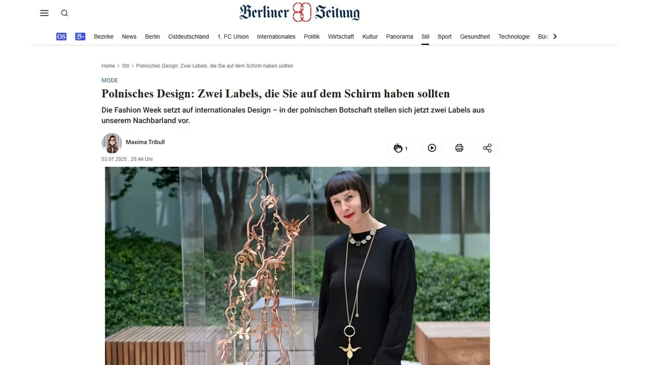 ORSKA in der Berliner Zeitung!